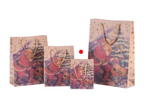 Sac cadeau de Noël avec cordon 115 x 60 x 145-8