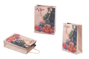 Sac cadeau de Noël avec cordon 150 x 60 x 200 en 4 motifs-6