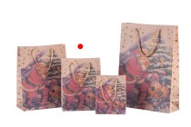 Sac cadeau de Noël avec cordon 150 x 60 x 200 en 4 motifs Sac cadeau de Noël avec cordon 150 x 60 x 200 en 4 motifs