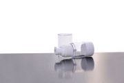 Bottiglia in plastica airless per crema trasparente da 15 ml