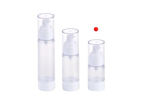 Airless Spender aus Kunstoff transparent für Creme 15ml-5
