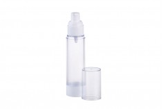 Airless Spender für Creme 50 ml transparent 