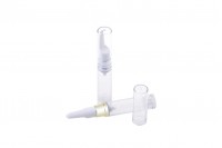 Transparent 10ml Airless bottle with cap - in 2 colours