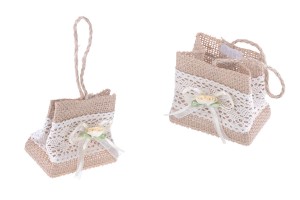 Μπομπονιέρες πουγκάκια χειροποίητα 74x44x67mm - 12 τμχ-εικόνα_διαστάσεις