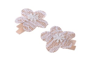 Handgemachte Blumen aus Spitzenstoff mit Klammer für Dekoration- in Packung mit 6 Stücken-εικόνα_διαστάσεις