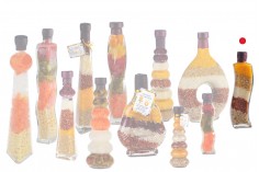Μπουκάλι γυάλινο με διάφορους καρπούς για διακόσμηση της κουζίνας - 180 ml