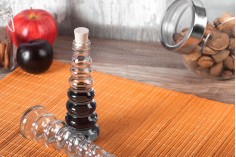 Μπουκάλι γυάλινο για λάδι, ξύδι, ποτά ή διακόσμηση 55x165 - 100 ml