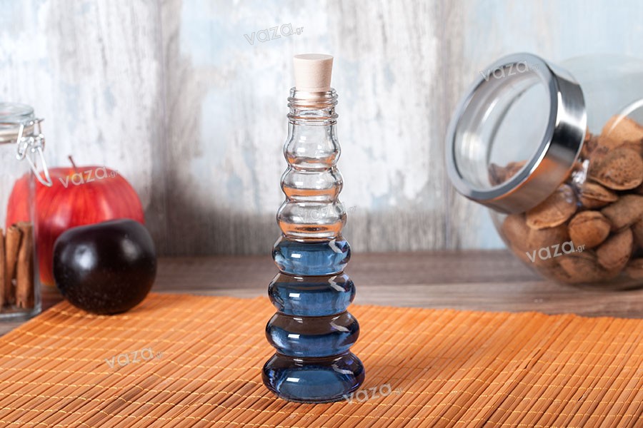 Sticlă pentru ulei-oțet, băuturi sau decorativ 55x165 - 100 ml
