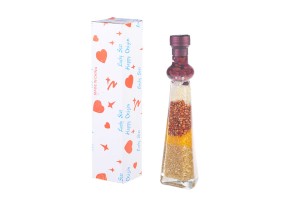 Μπουκάλι με διάφορους καρπούς γυάλινο για διακόσμηση της κουζίνας - 120 ml-εικόνα_διαστάσεις