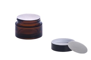 Glastiegel für Creme 30 ml in 2 Farben-ohne Verschluss-6