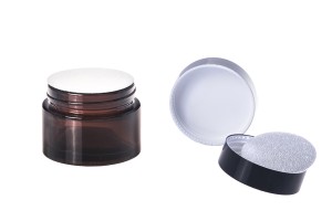 Çeşitli renklerde cam krem kavanozu 50 ml - kapaksız-8
