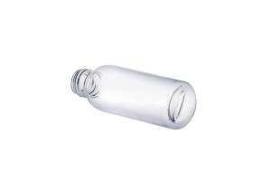 Flacon PET 55 ml transparent pour crèmes / huiles / shampooings PP 200-2