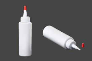 Μπουκάλι πλαστικό 100 ml με "μύτη" και καπάκι βιδωτό - 12 τμχ-εικόνα_προϊοντική