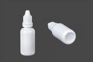 Flacon en plastique de 30 ml avec bouche pour les gouttes-εικόνα_σύνθεση