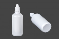 Μπουκαλάκι πλαστικό 100 ml με στόμιο για σταγόνες - 100 τμχ