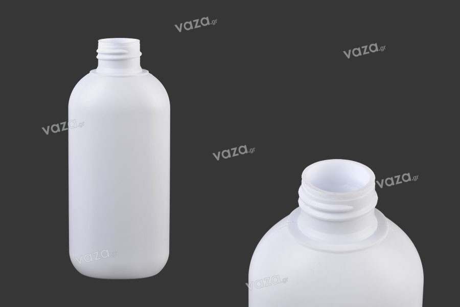 Μπουκαλάκι πλαστικό 150 ml λευκό PP 24 Μπουκαλάκι πλαστικό 150 ml λευκό PP 24