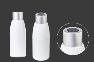 Weiße Kunststoffflasche 100 ml PP 24-εικόνα_σύνθεση