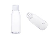 75ml wide mouth plastic bottle with screw cap
