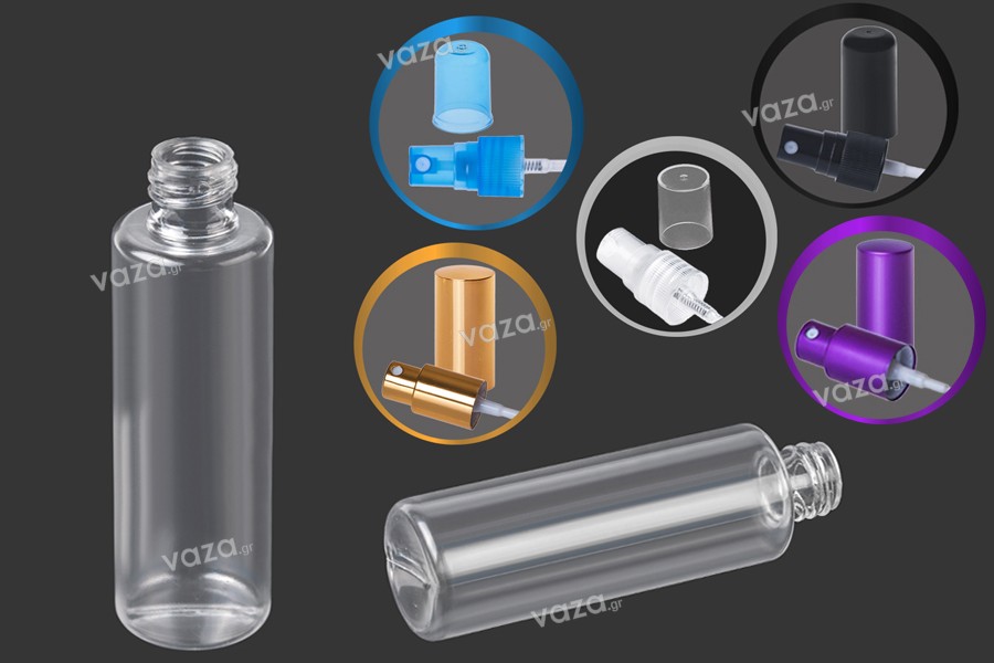 Μπουκάλι πλαστικό διάφανο 50 ml (PP 18) Μπουκάλι πλαστικό διάφανο 50 ml (PP 18)
