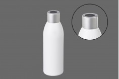 White 150ml plastic bottle with PP24 finish