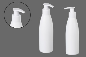 Μπουκάλι λευκό πλαστικό 200 ml PP 24-εικόνα_σύνθεση