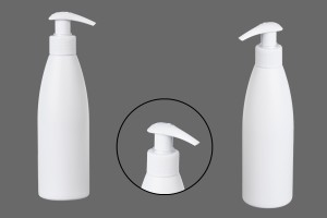 Μπουκάλι λευκό πλαστικό 200 ml PP 24-εικόνα_σύνθεση