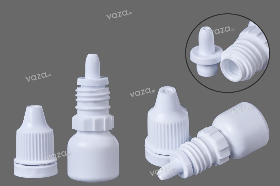 5 ml plastic bottle with spout for drops 