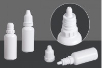 Plastic bottle 20 ml with spout for drops
