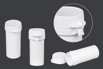 Βαζάκι σωλήνας με κουμπωτό καπάκι 20 ml - 100 τμχ