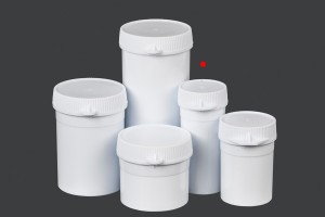 Βαζάκι σωλήνας με κουμπωτό καπάκι 20 ml - 100 τμχ-5