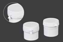 Βαζάκι σωλήνας με κουμπωτό καπάκι 20 ml για χάπια - 100 τμχ Βαζάκι σωλήνας με κουμπωτό καπάκι 20 ml για χάπια - 100 τμχ