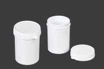 Βαζάκι σωλήνας με κουμπωτό καπάκι 50 ml για χάπια - 100 τμχ