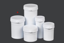 Βαζάκι σωλήνας με κουμπωτό καπάκι 50 ml για χάπια - 100 τμχ