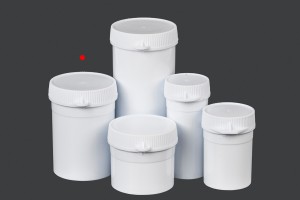 Βαζάκι σωλήνας με κουμπωτό καπάκι 50 ml για χάπια - 100 τμχ-5