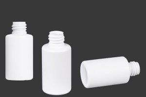 Flacon cylindrique en plastique de 35 ml (PP 18)-2