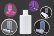 50ml plastic bottle with PP18 finish