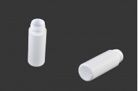 White 25ml plastic bottle with PP24 finish