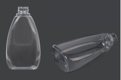 Sticlă de plastic, transparentă 715 ml, pentru ketchup, muștar, miere