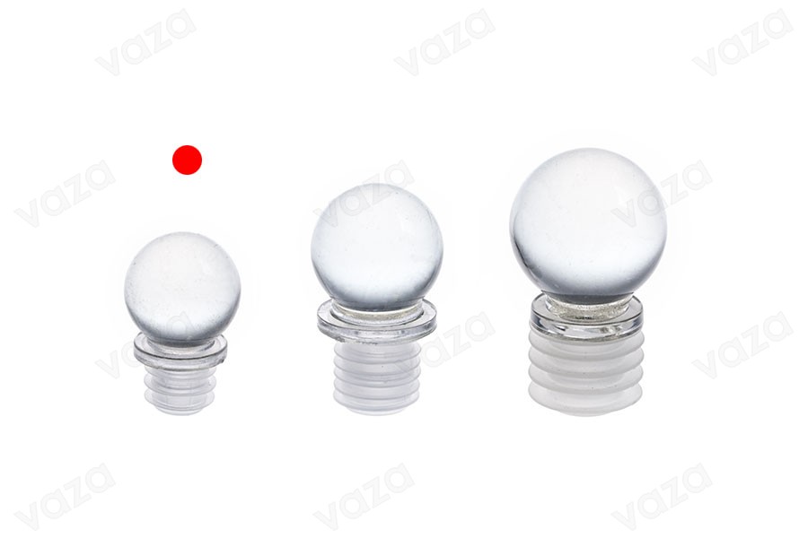 Bouchon en verre sphérique F 13.5-