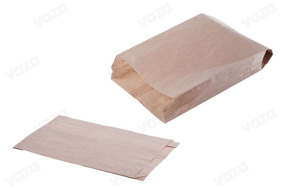 Flachbeutel aus Kraftpapier 160x50x270 ohne Sichtfenster - 100 Stk-εικόνα_προϊοντική