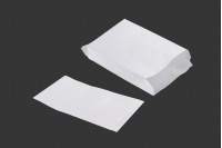 Sachet en papier blanc 160x50x300 sans fenêtre, adéquat pour nourriture grasse – pack de 100 pièces