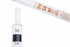 50ml graduated glass pipette, calibrated to deliver