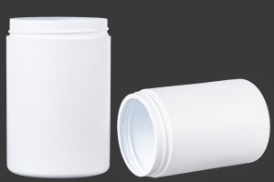 Petit pot blanc en plastique de 1000ml-εικόνα_διαστάσεις