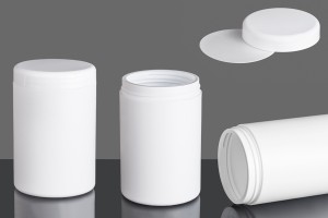 Petit pot blanc en plastique de 1000ml-εικόνα_σύνθεση