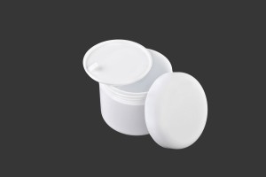 Kunststoffdose mit doppeltem Boden 150 ml, doppelwanding mit innerer Abdichtscheibe-εικόνα_σύνθεση