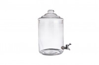 Round jar with tap 10 liters