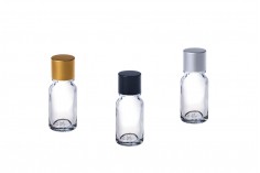 Sticluță pentru uleiuri esențiale, transparentă, 10 ml, cu gura de scurgere PP18