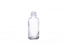 Bottiglie per olio porzione 50 ml di vetro trasparente