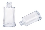 30ml oval shaped glass perfume bottle (18/415)