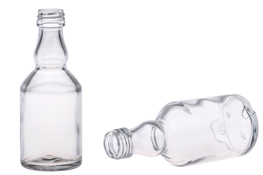 50ml Glas Mini Schnaps flaschen mit Verschlüssen kleine Glas
